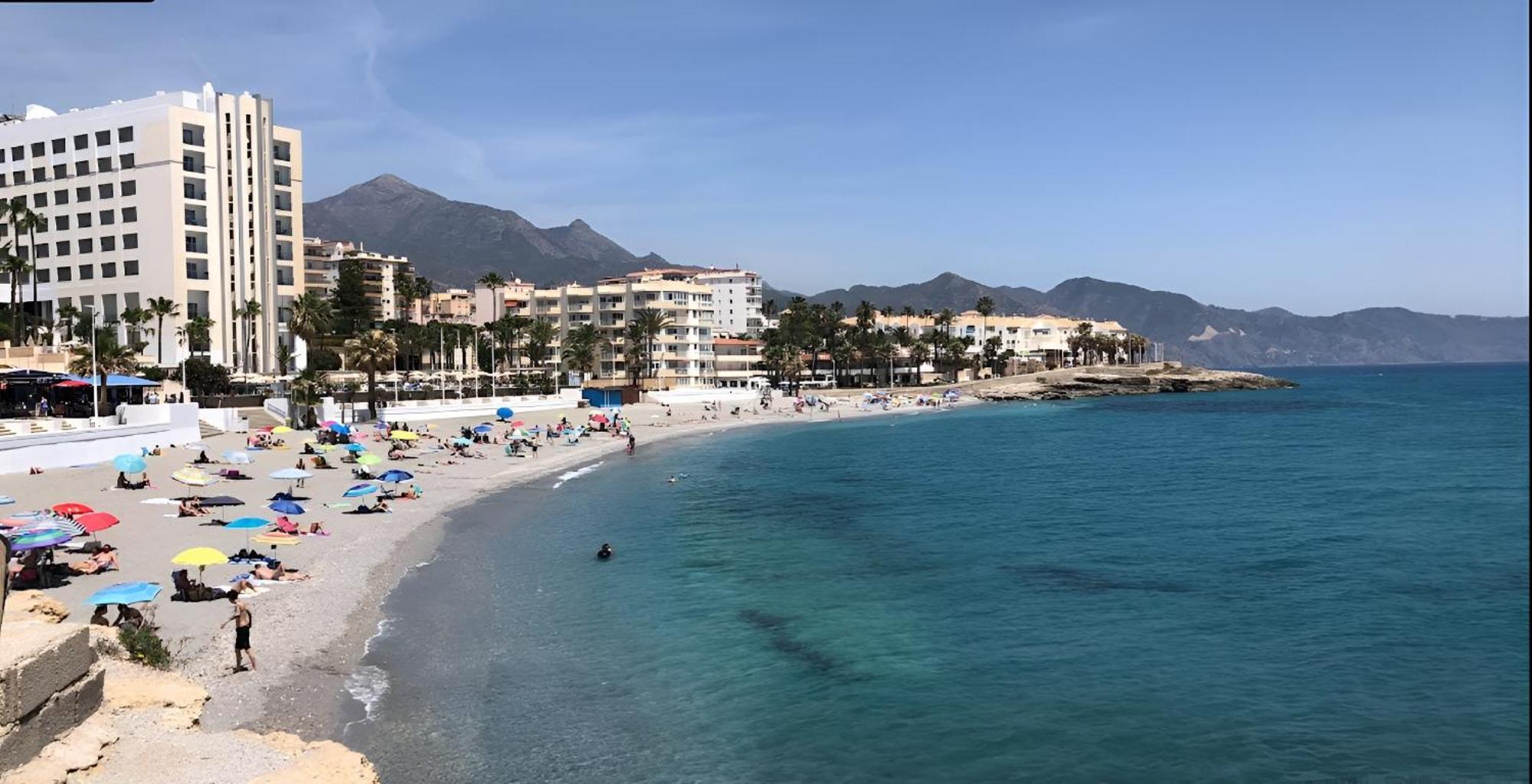 Rentitspain Apartamento Arce 13 Balcon Con Vista Al Mar Nerja Kültér fotó